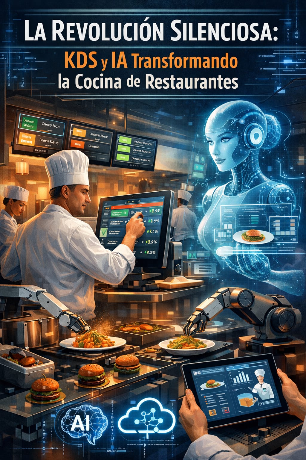 La Revolución Silenciosa: KDS y IA Transformando la Cocina de Restaurantes