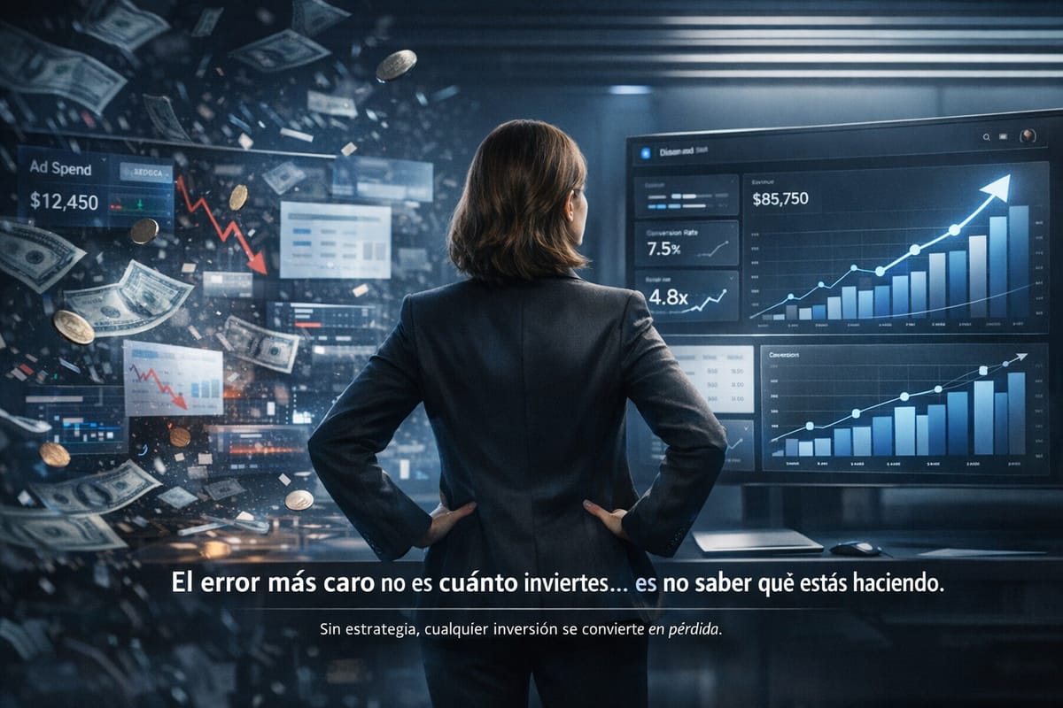 El error más caro en marketing digital no es el presupuesto… es la estrategia