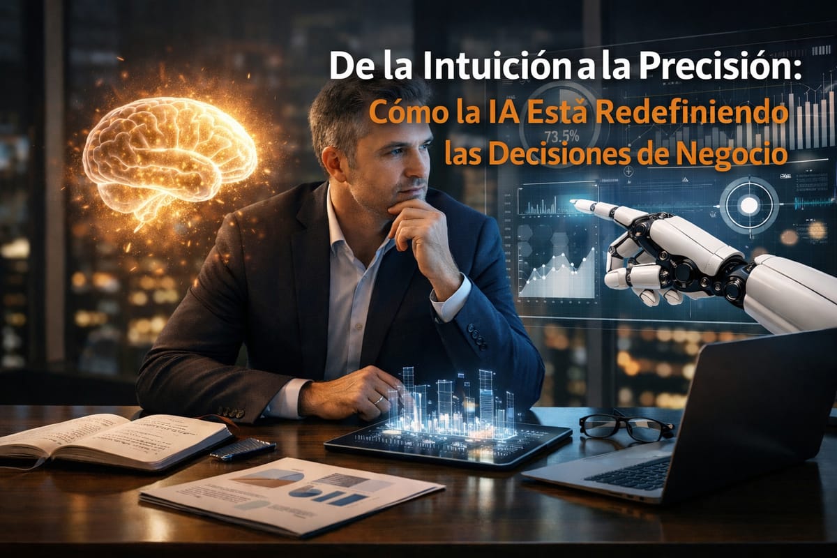 De la Intuición a la Precisión: Cómo la IA Está Redefiniendo las Decisiones de Negocio