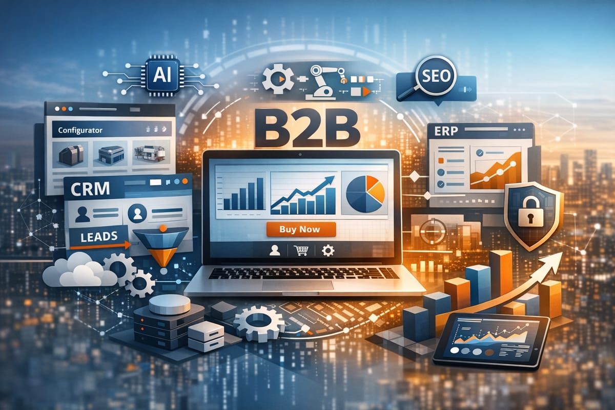 Desarrollo Web B2B: Plataformas que Impulsan el Crecimiento y la Eficiencia