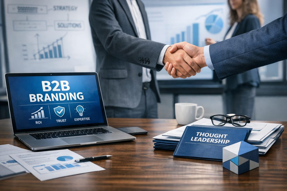 Branding B2B: Construyendo Confianza y Autoridad en Mercados Complejos