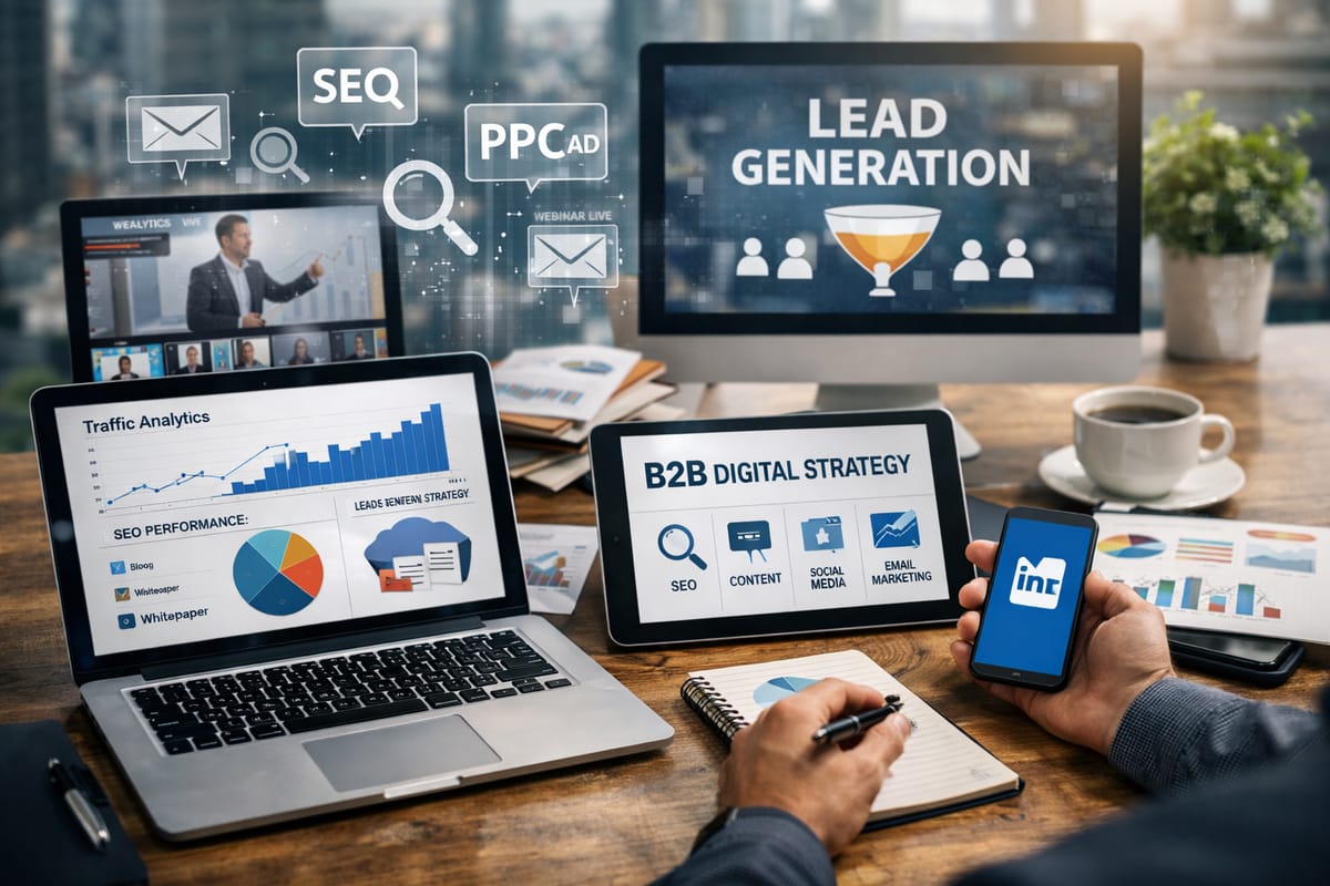 Estrategias de Presencia Digital para Empresas B2B en 2024