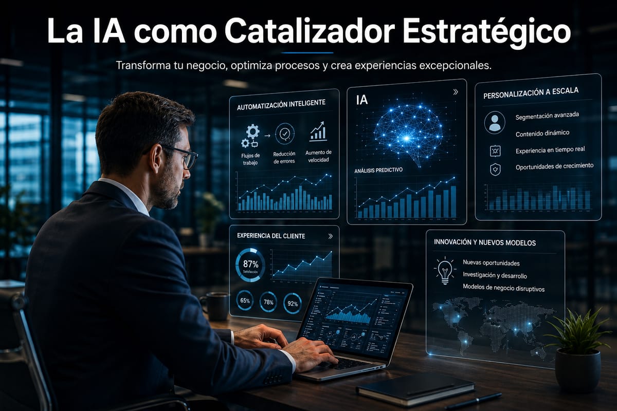 La IA como Catalizador Estratégico: Impulsando la Eficiencia y la Innovación en tu Negocio B2B