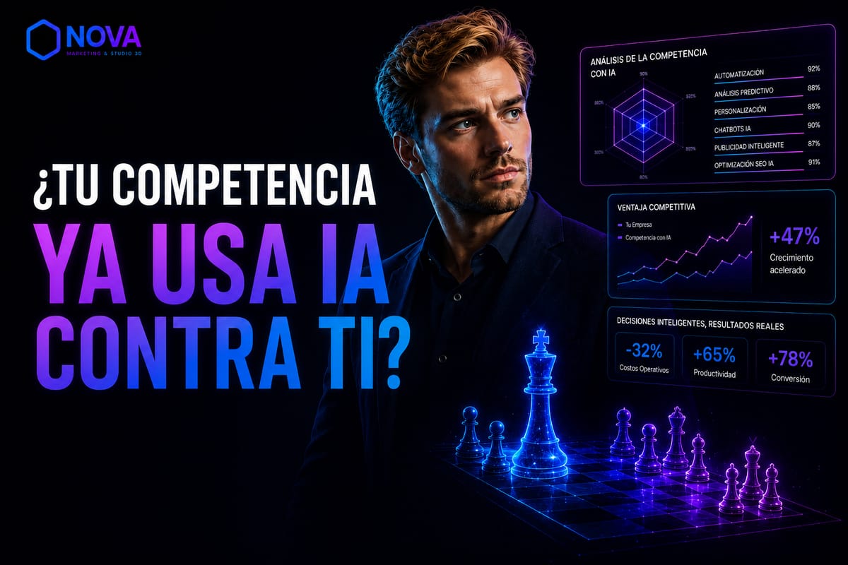 ¿Tu Competencia Ya Usa IA Contra Ti? Herramientas que Están Cambiando el Juego Empresarial