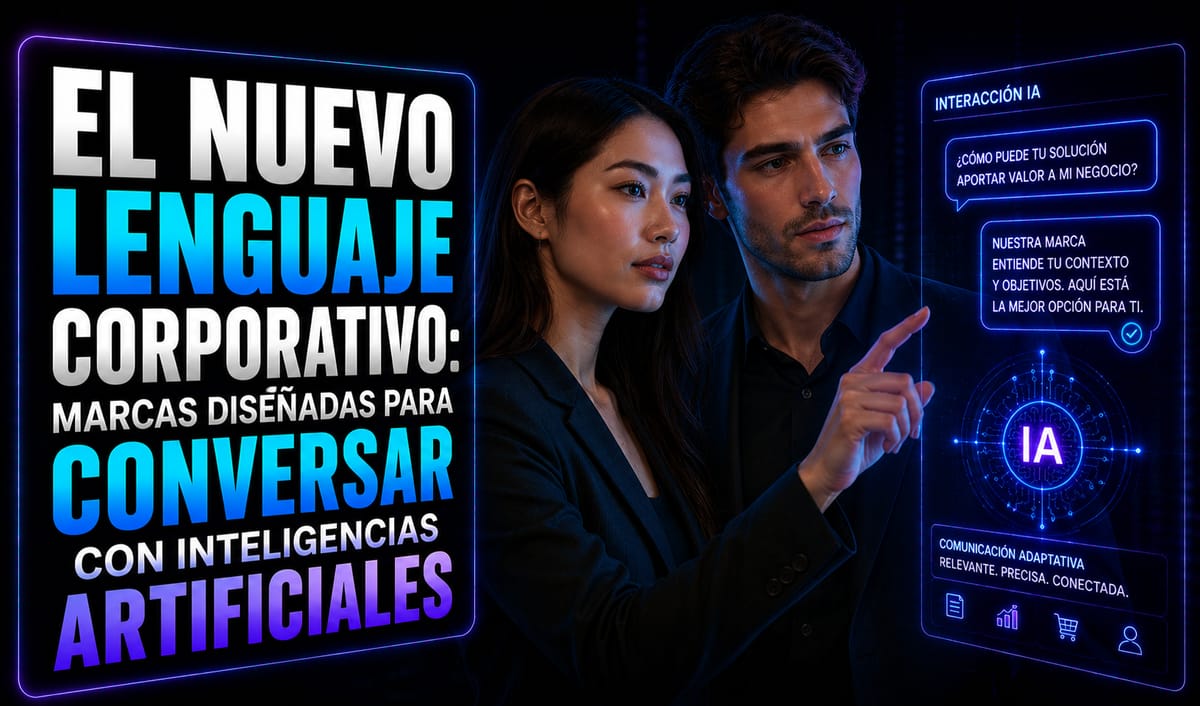 El Nuevo Lenguaje Corporativo: Marcas Diseñadas para Conversar con Inteligencias Artificiales