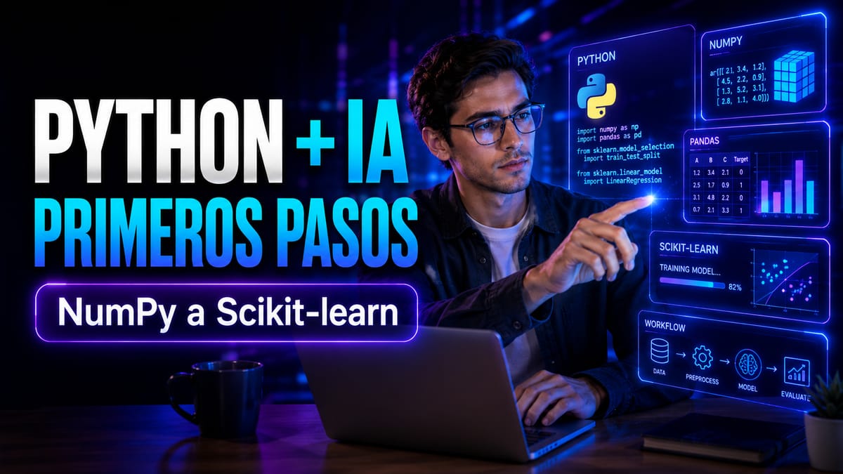 Primeros Pasos con Bibliotecas de IA en Python: De NumPy a Scikit-learn
