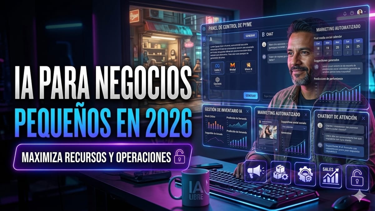 IA para Negocios Pequeños en 2026: Maximiza Recursos con Opciones Gratuitas