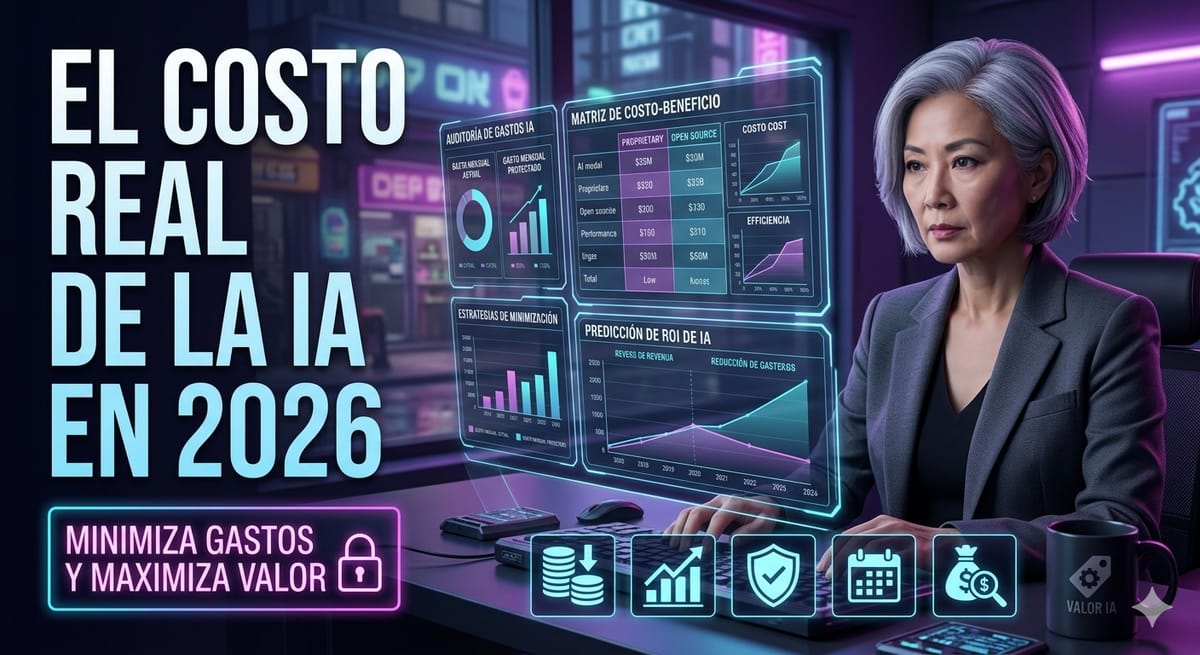 El Costo Real de la IA en 2026: Estrategias Inteligentes para Minimizar Gastos
