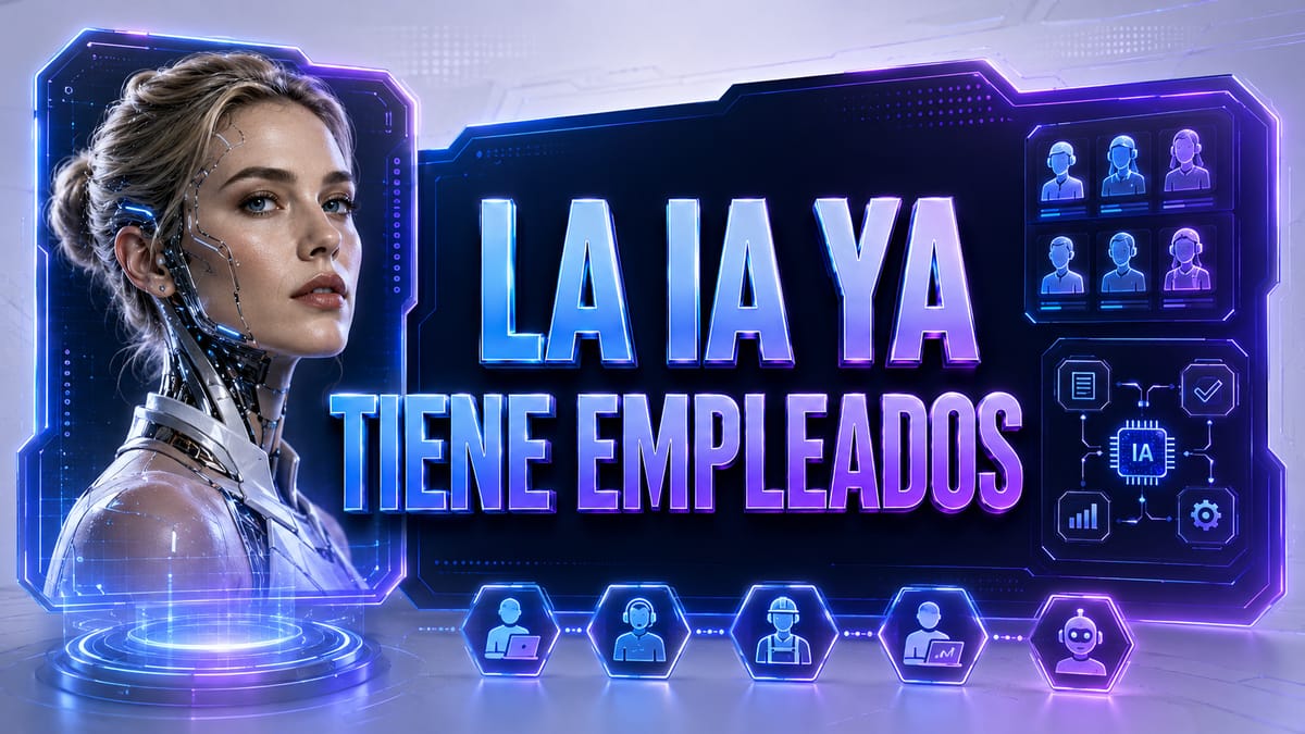 La IA Ya Tiene Empleados: El Auge de los Equipos Formados por Agentes Autónomos