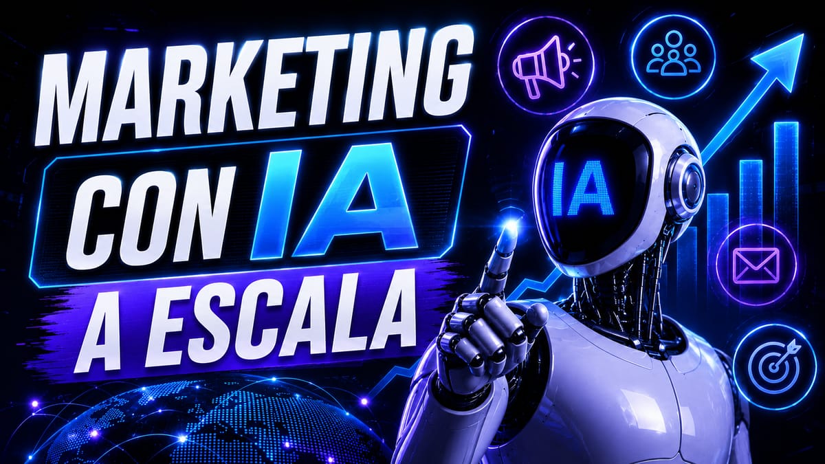 IA Generativa en Marketing: De la Creación de Contenido a la Personalización a Escala