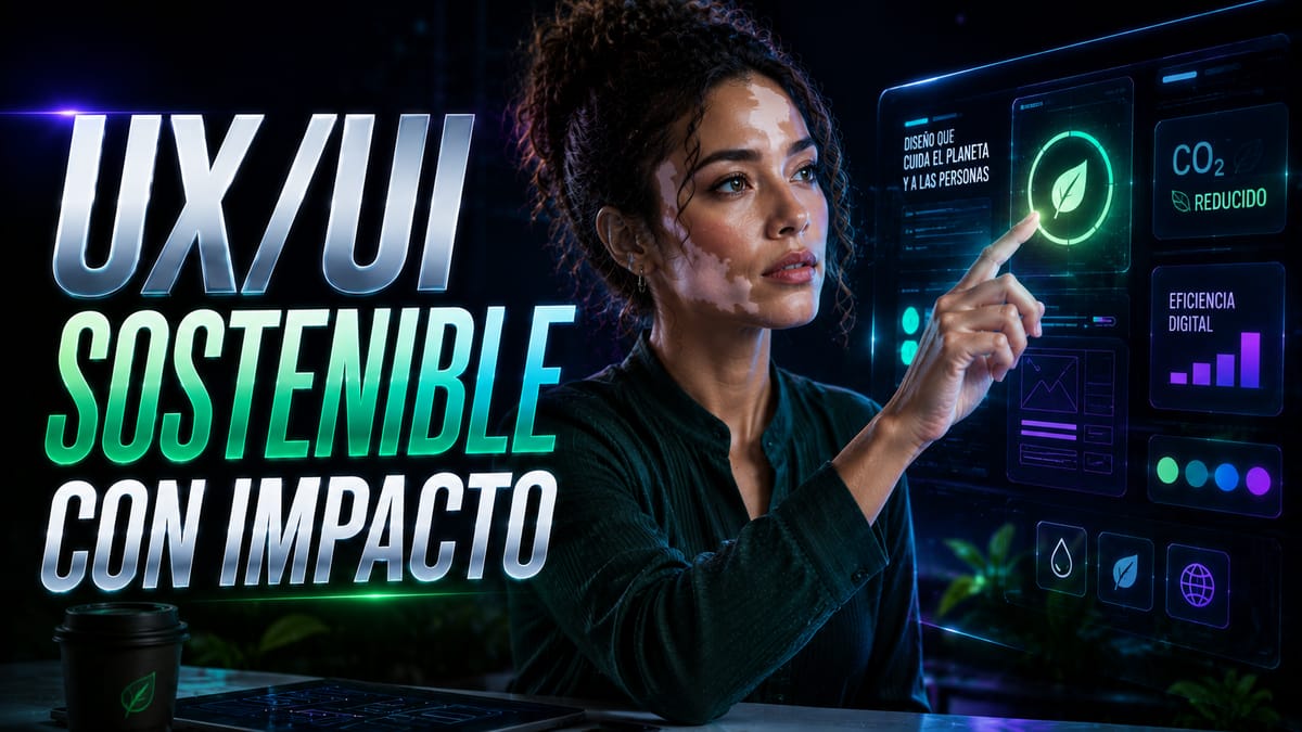 Diseño UX/UI Sostenible: Creando Experiencias Digitales con Impacto Positivo