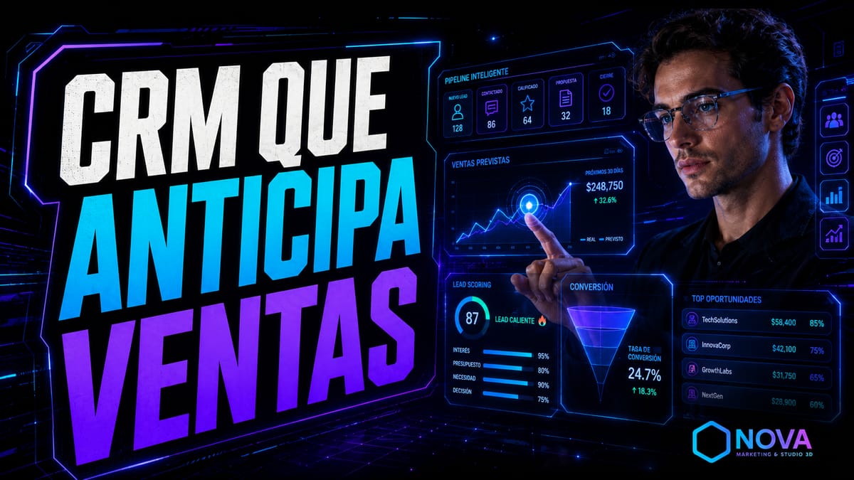 CRM Predictivo: Identificando Señales que Anticipan la Venta Exitosa