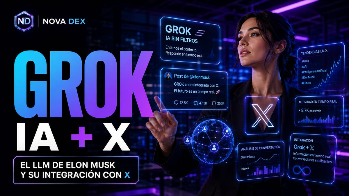 Grok (xAI): El LLM de Elon Musk y su Integración con X (Twitter)
