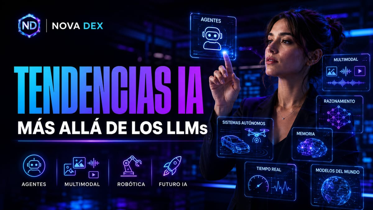 Tendencias Emergentes en IA: Más Allá de los LLMs Tradicionales