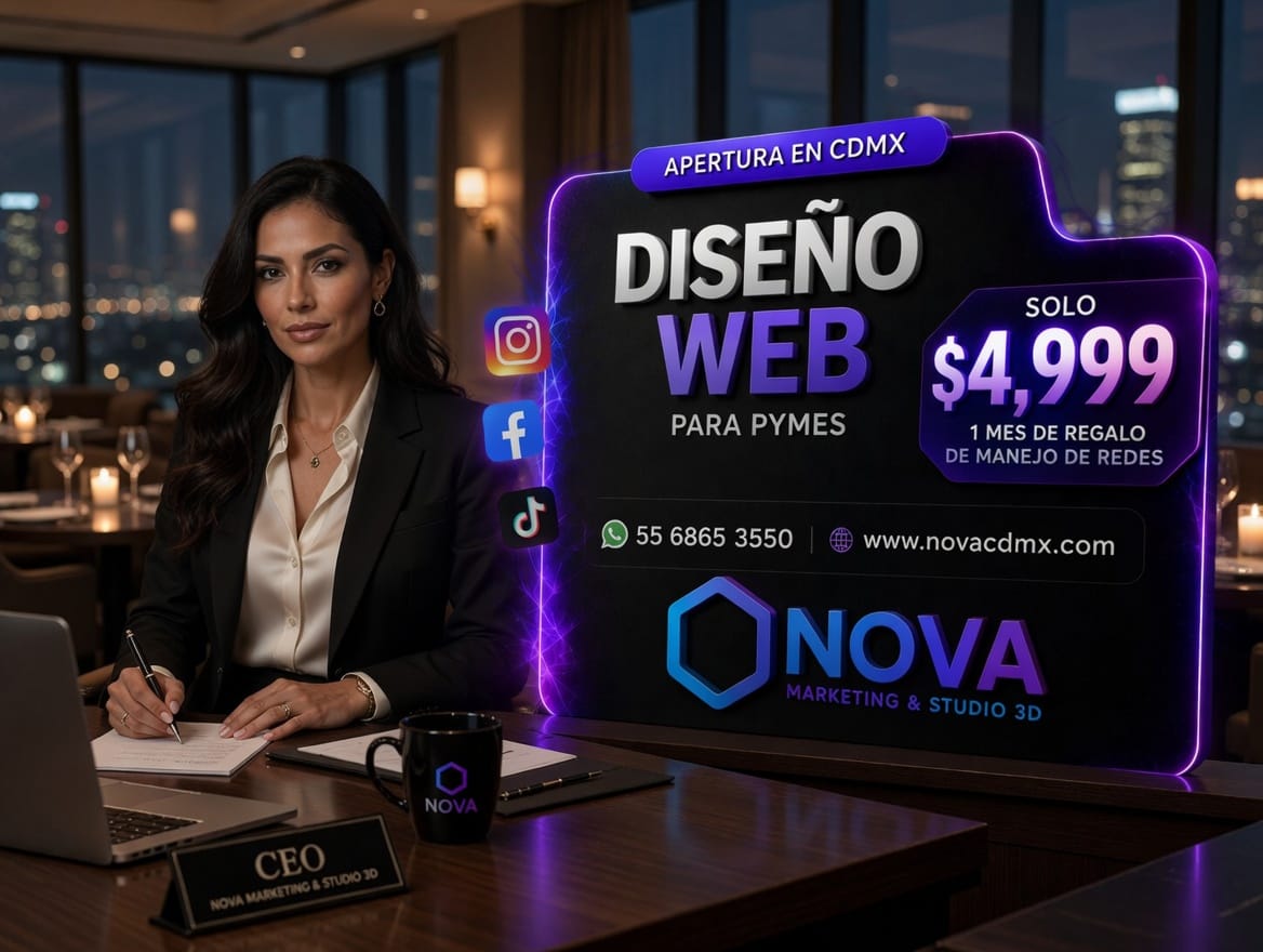 Directora de operaciones supervisando flujos de trabajo digitales en una oficina moderna en México.