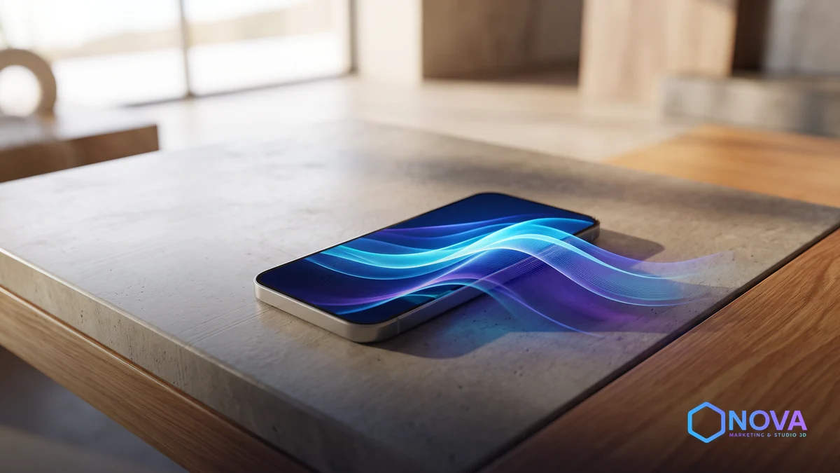 Interfaz de pago móvil segura y minimalista en la pantalla de un teléfono inteligente.